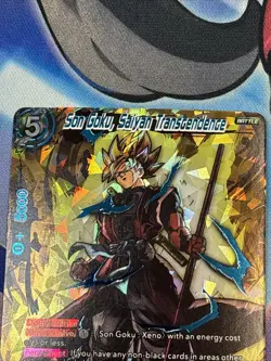 Dragon Ball Super Card Game BT7 129 ISR Son Goku Saiyan Transcendence Foil Rare - Image 3