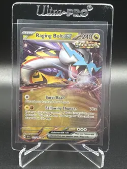 Raging Bolt ex 123/162 Temporal Forces Double Rare Holo Pokemon Card - Image 1
