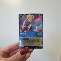 Disney Lorcana TCG Rapunzel - Appreciative Artist Promo Foil Card MDS-EN-4 - Image 1