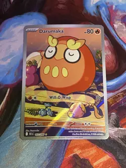 Pokemon TCG SV Black Bolt Darumaka Illustration Rare Card 097/086 - English - Image 1