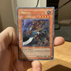 Mezuki PP02-EN016 Secret Rare UNL Edition YuGiOh Card LP - Image 1