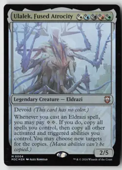 Ulalek, Fused Atrocity FOIL 4 Commander: Modern Horizons 3 NM - Image 1