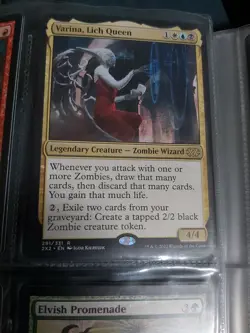 Mtg Varina, Lich Queen Near Mint - Image 1