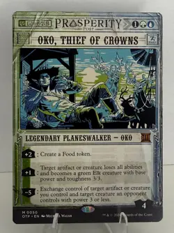 Oko, Thief of Crowns Outlaws of Thunder Junction: Breaking News Regular - Image 1