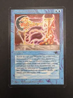 Magic the Gathering MTG Antiquities Transmute Artifact excellent condition. - Image 4