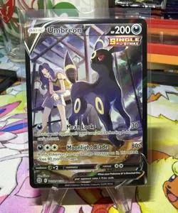 Pokemon Umbreon V TG22/TG30 Brilliant Stars Trainer Gallery Ultra Rare Near Mint - Image 1