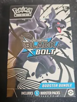 Pokemon TCG Scarlet Violet Black Bolt Booster Bundle - Image 1