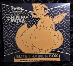 Pokemon TCG Shining Fates Elite Trainer Box ETB - FACTORY SEALED - Image 1