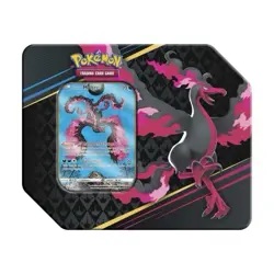 Pokemon TCG - Galarian Moltres Crown Zenith Tin 5 Pack Sword Shield New Sealed - Image 1