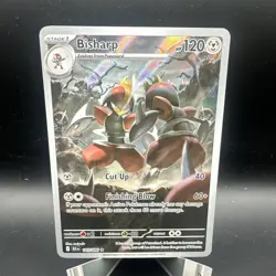 Bisharp 143/086 Illustration Rare Black Bolt Pokemon Near Mint - Image 1