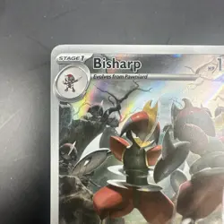Bisharp 143/086 Illustration Rare Black Bolt Pokemon Near Mint - Image 2