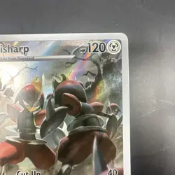 Bisharp 143/086 Illustration Rare Black Bolt Pokemon Near Mint - Image 3