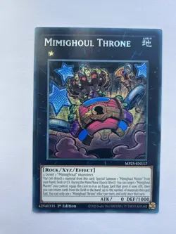 Mimighoul Throne 1st Prismatic Secret MP25-EN117 Yu-Gi-Oh! - Image 1