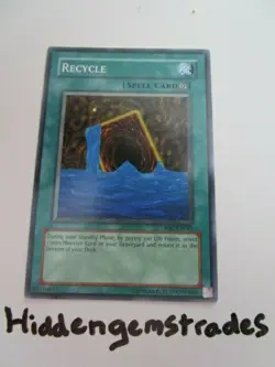 Yugioh! Recycle IOC-EN041 Unlimited Common Near Mint!! - Image 1