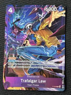 Trafalgar Law (Illustration Box Vol.6) P-093 One Piece Promotion Cards Foil - Image 1