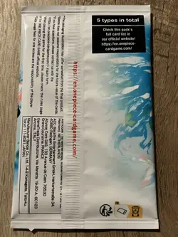 One Piece Factory Sealed Promotion Pack 2023 Vol 1 English - Image 2