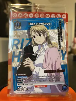 Union Arena (SEALED Riza Hawkeye Release Event Participation Promo - Image 1