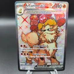 Arcanine EX 224/198 Pokemon Card - Sv01: Scarlet & Violet Base Set Holo - NM - Image 1