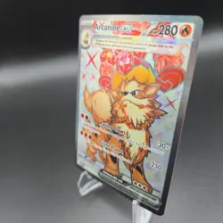 Arcanine EX 224/198 Pokemon Card - Sv01: Scarlet & Violet Base Set Holo - NM - Image 2