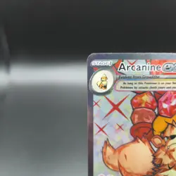 Arcanine EX 224/198 Pokemon Card - Sv01: Scarlet & Violet Base Set Holo - NM - Image 3
