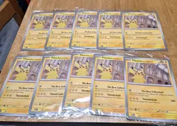 Pokemon Pikachu At The Museum Jumbo Card X10 - Image 1