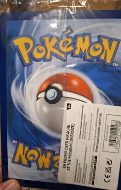 Pokemon Pikachu At The Museum Jumbo Card X10 - Image 3