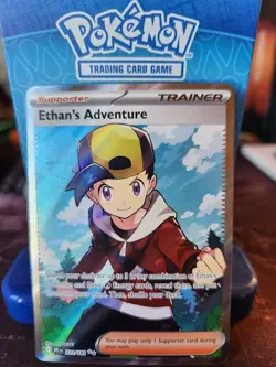 Pokemon Card Ethans Adventure 221/182 Scarlet Violet Destined Rivals Single - Image 1