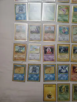 LP/NM 1999-2000 4th Print Base Set UK Pokemon WOTC 39 Card Lot - Image 5