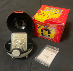 Sealed Pokemon 23k Gold Plated Card 1999 Burger King Complete Set - Image 3