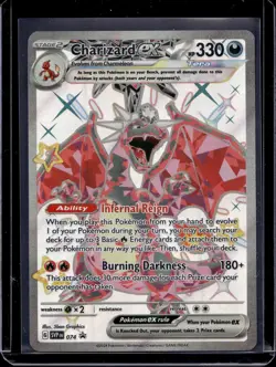 Pokemon SV: Scarlet & Violet Promo Cards Charizard ex 074 - Image 1