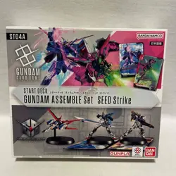 Gundam Card Game Starter Deck 4 Set ST01A ST02A ST03A ST04A Japan Exclusive New - Image 4