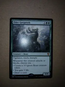 ~ Elder Gargaroth ~ NM ~ Commander: Aetherdrift ~ MTG ~ - Image 1