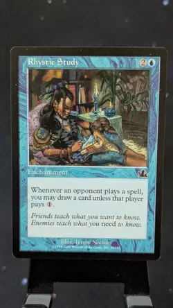 Rhystic Study Prophecy Regular mtg NM - Image 1