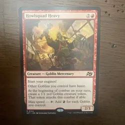 Magic the Gathering TCG: Howlsquad Heavy (134/568) Aetherdrift NM Free Shipping - Image 1