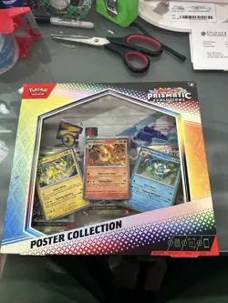 Pokemon Prismatic Evolutions Poster Collection New & Sealed - Image 1