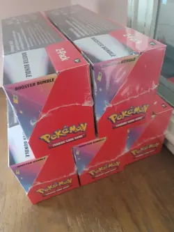 Pokemon Prismatic Evolutions Sams Bundle Suprise Box/booster Bundle Lot Of 5 - Image 4