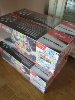 Pokemon Prismatic Evolutions Sams Bundle Suprise Box/booster Bundle Lot Of 5 - Image 5