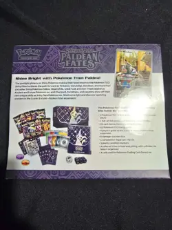 Pokemon TCG Paldean Fates Elite Trainer Box. Brand New. Factory Sealed - Image 2