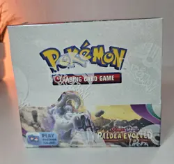 Pokemon TCG Scarlet and Violet Paldea Evolved Booster Box Sealed-NEW - Image 1