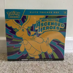 Pokemon Ascended Heroes ETB IN HAND NEW SEALED SAME DAY SHIPPING - Image 1