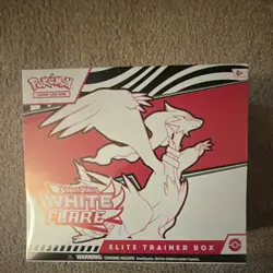 Pokemon TCG Scarlet & Violet White Flare Elite Trainer Box Booster Promo - Image 1