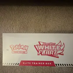 Pokemon TCG Scarlet & Violet White Flare Elite Trainer Box Booster Promo - Image 4