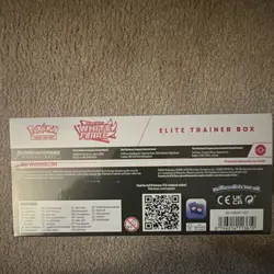 Pokemon TCG Scarlet & Violet White Flare Elite Trainer Box Booster Promo - Image 5