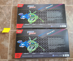 2x Pokemon TCG: Crown Zenith Sea and Sky Premium Collection Box - Factory Sealed - Image 5