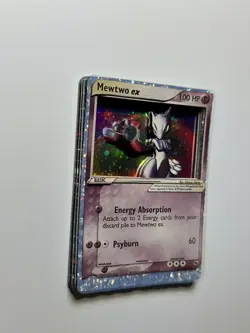Pokemon TCG Mewtwo ex EX Ruby and Sapphire 101/109 Holo Ultra Rare - Image 2