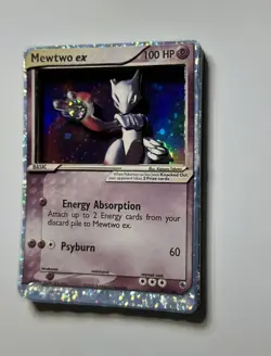 Pokemon TCG Mewtwo ex EX Ruby and Sapphire 101/109 Holo Ultra Rare - Image 3