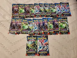 Lot Of 22 Pokemon Scarlet And Violet Twilight Masquerade Booster Packs Sealed - Image 1