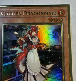 YuGiOh Kitchen Dragonmaid MAGO-EN022 Premium Gold Rare 1st Edition NM - Image 3
