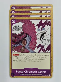 One Piece - 4x OP14-077 Penta-Chromatic String - Uncommon - Image 1