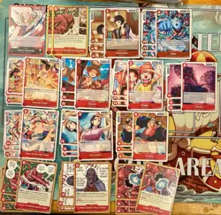 Silver Rayleigh TCG Red Full Deck Tournament Ready One Piece - Image 2